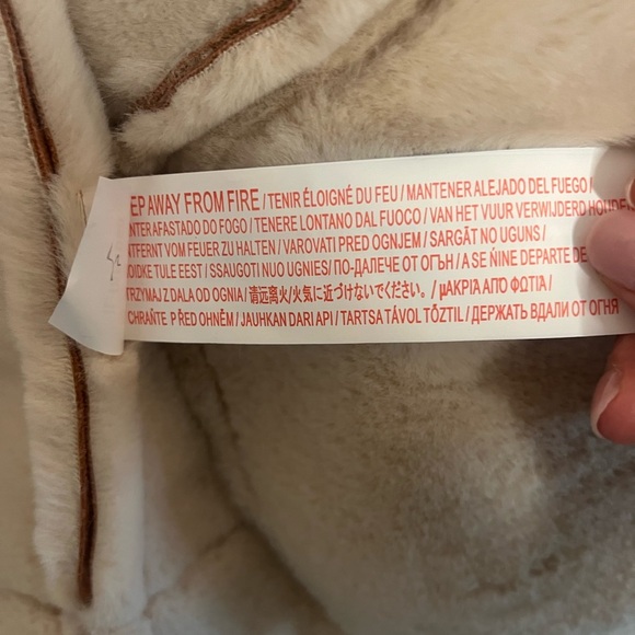 Sherpa Coat Somedays Lovin Only‎ Desire Faux - Picture 13 of 14